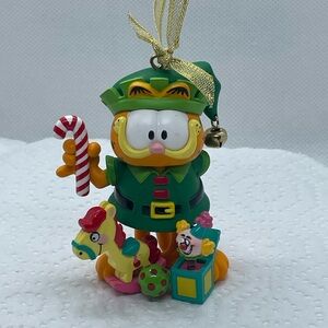 Vintage Paws Garfield Christmas Ornament 3” Rare HTF Collectible Cat 2005
